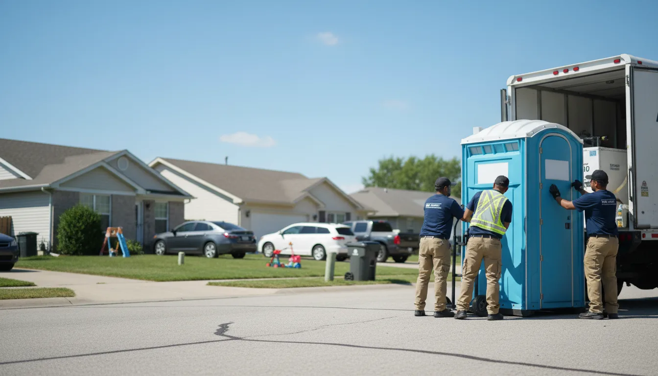 Standard Porta Potty Rentals in Kansas City, KS near me